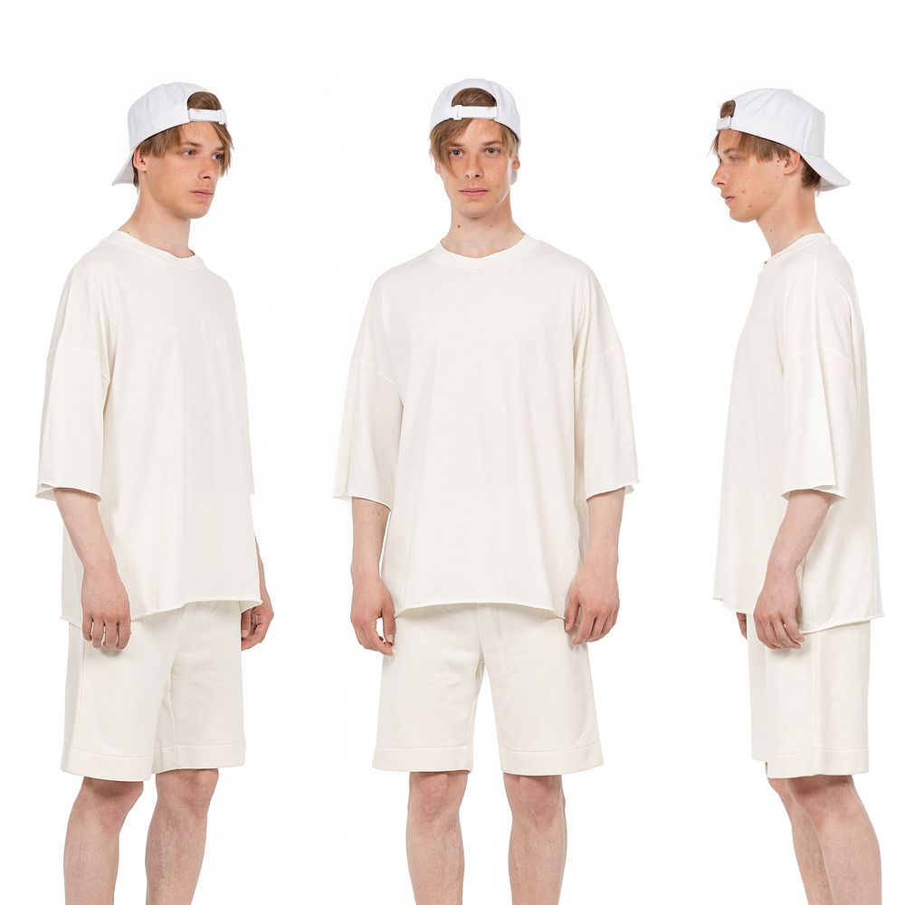 Бейсболка C1, белая — изображение 8