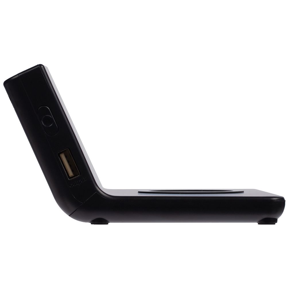 Зарядная станция с часами Electron, черная — изображение 6