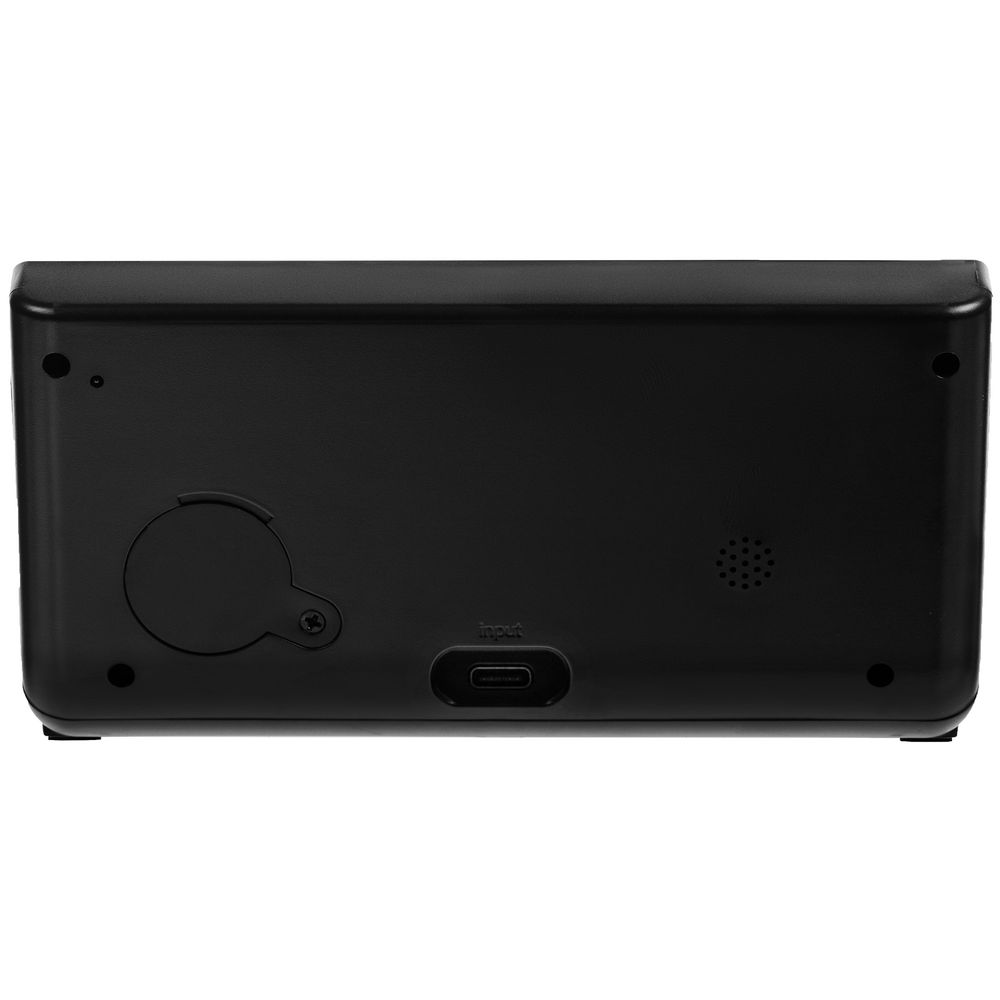 Зарядная станция с часами Electron, черная — изображение 7