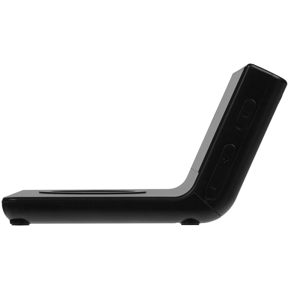 Зарядная станция с часами Electron, черная — изображение 8