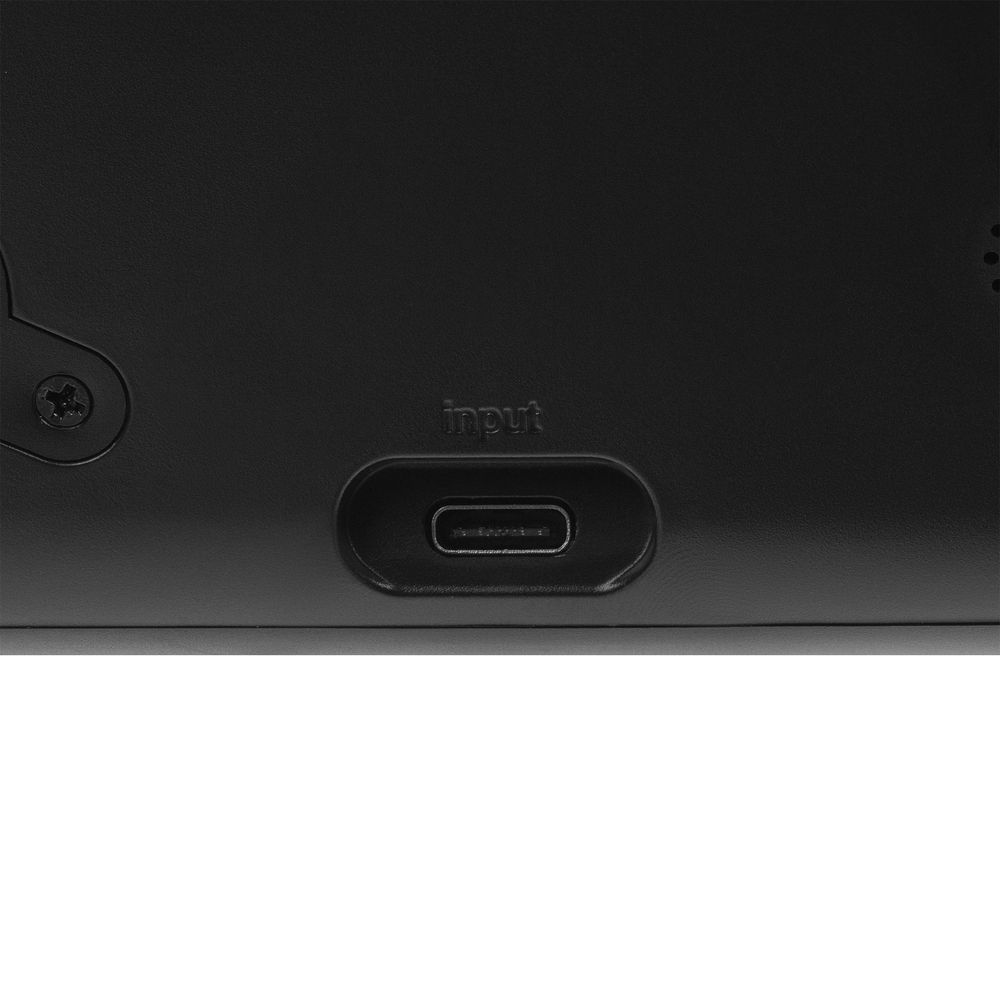 Зарядная станция с часами Electron, черная — изображение 9