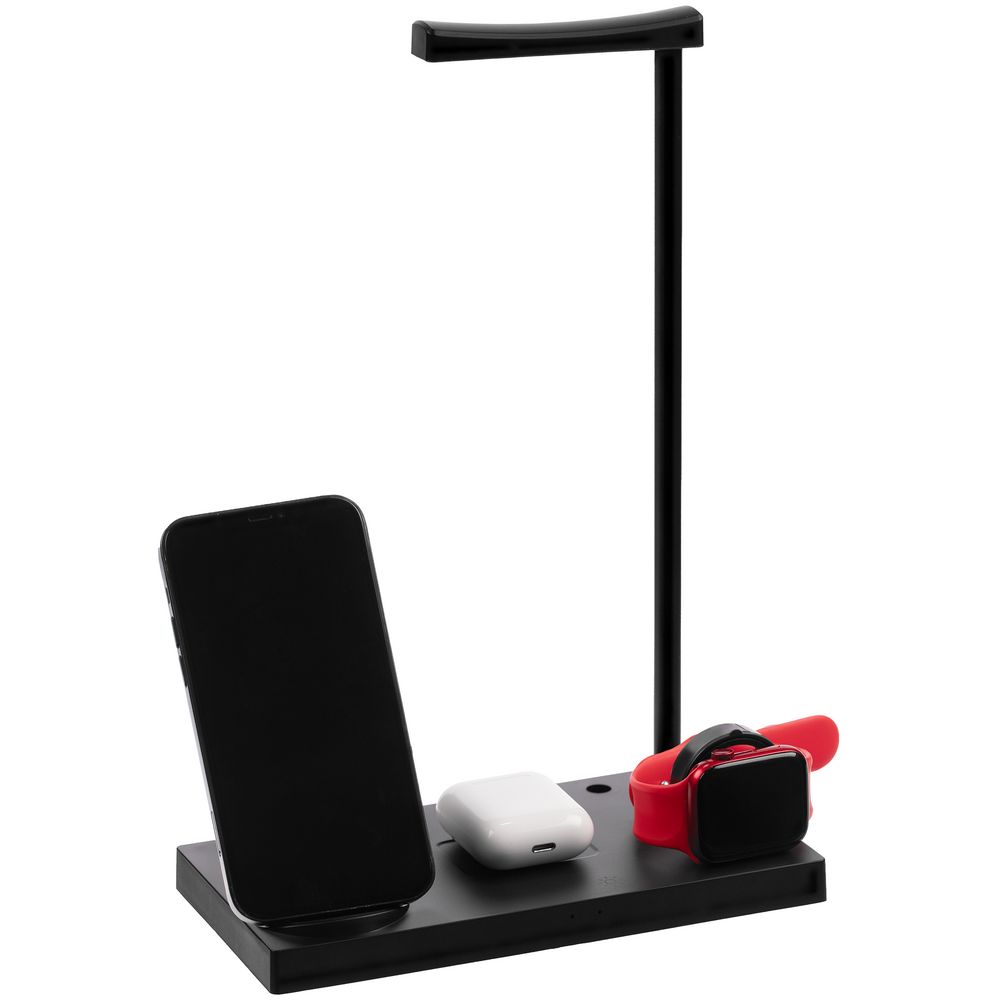 Зарядная станция с лампой Quick Trick, черная — изображение 4