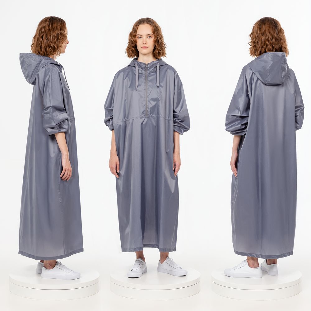 Дождевик-анорак R1, серый — изображение 5