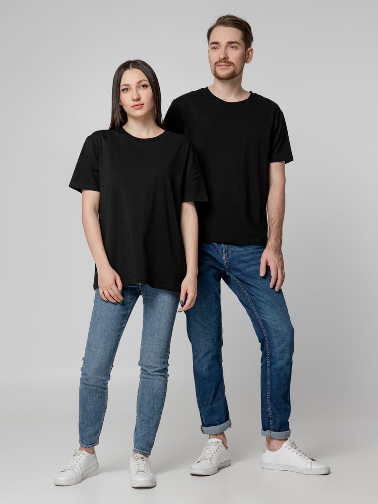 Футболка унисекс Tervu, черная — изображение 13