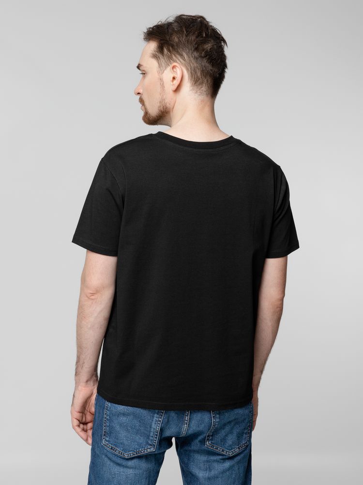 Футболка унисекс Tervu, черная — изображение 11