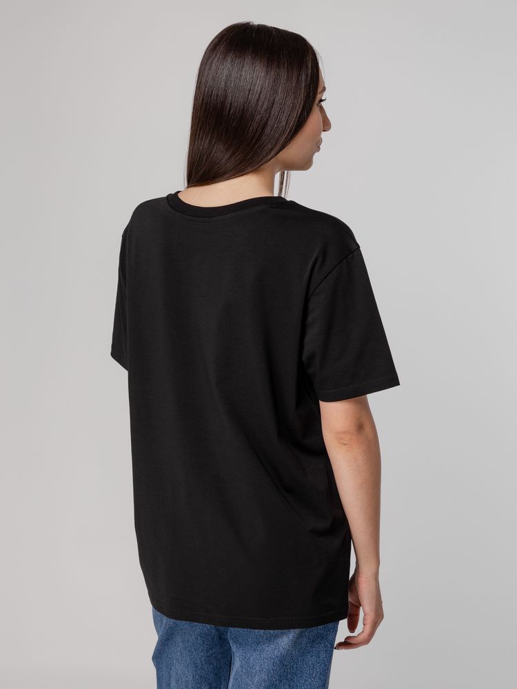 Футболка унисекс Tervu, черная — изображение 8