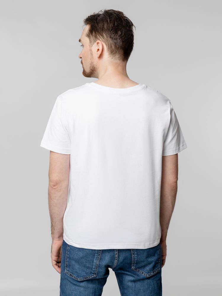 Футболка унисекс Tervu, белая — изображение 7