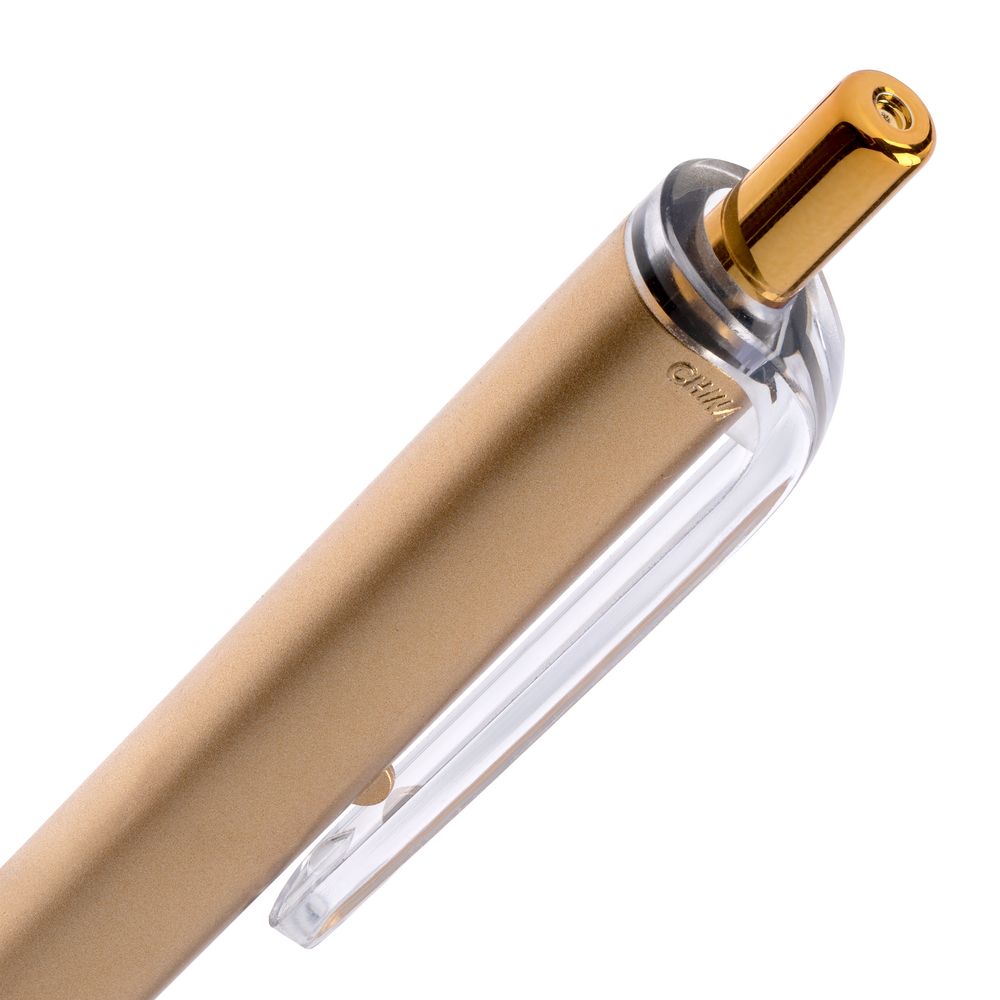 Ручка шариковая Easy Grip, золотистая — изображение 6