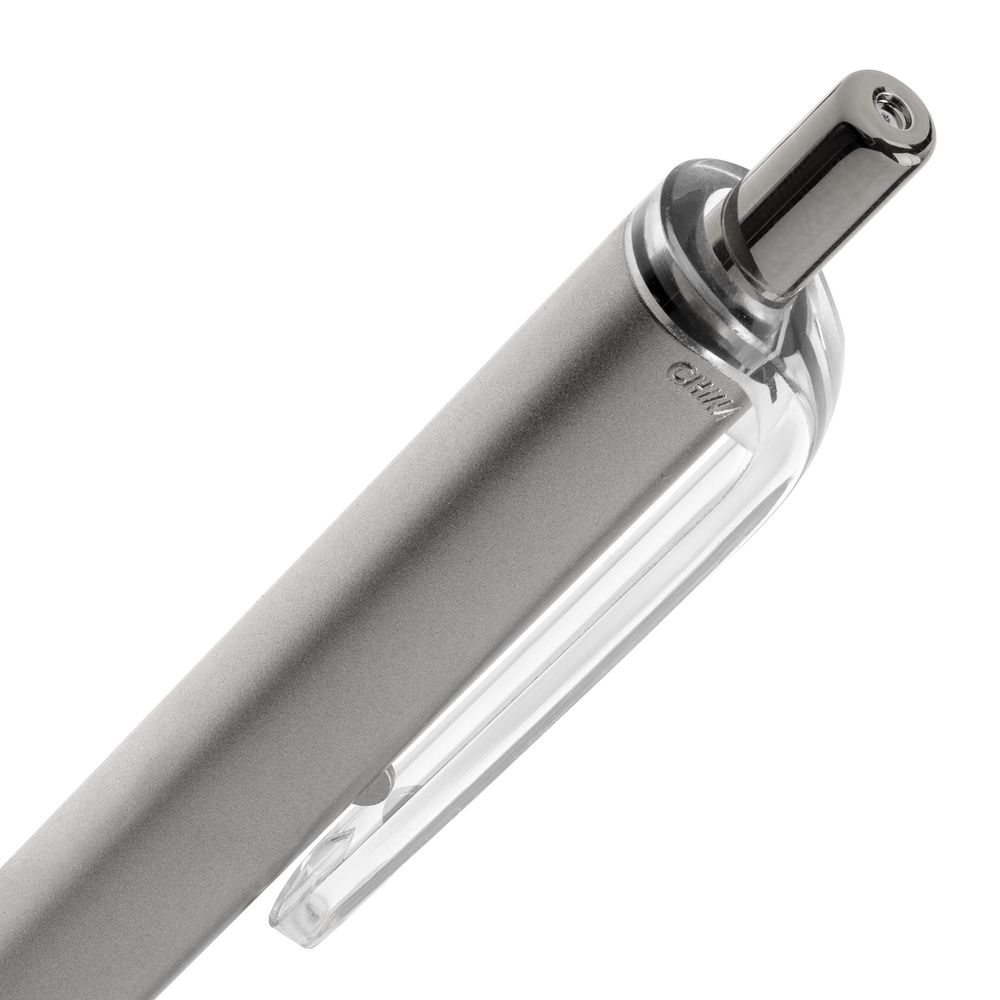 Ручка шариковая Easy Grip, серебристая — изображение 6