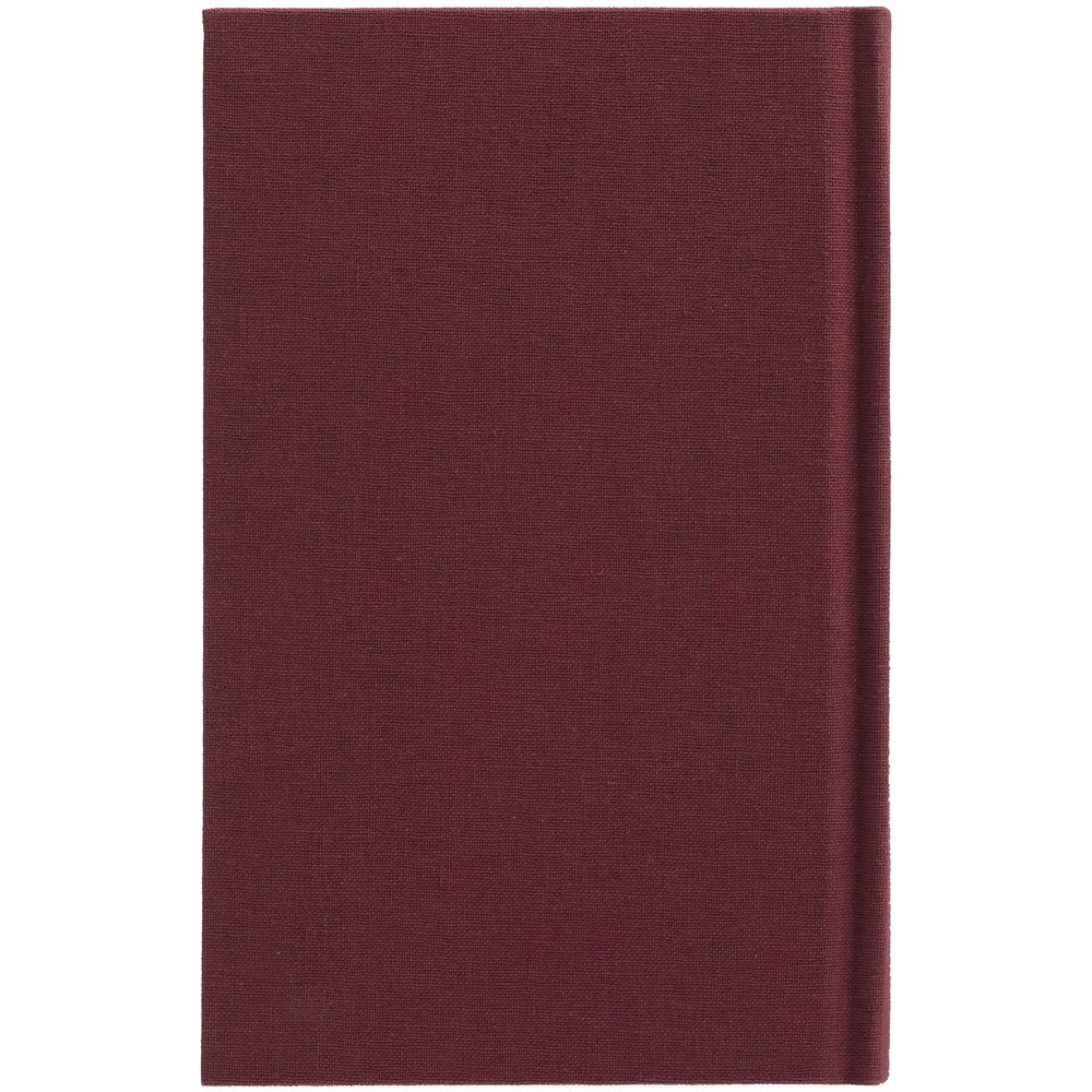 Ежедневник Lotus Mini, недатированный, бордовый — изображение 4