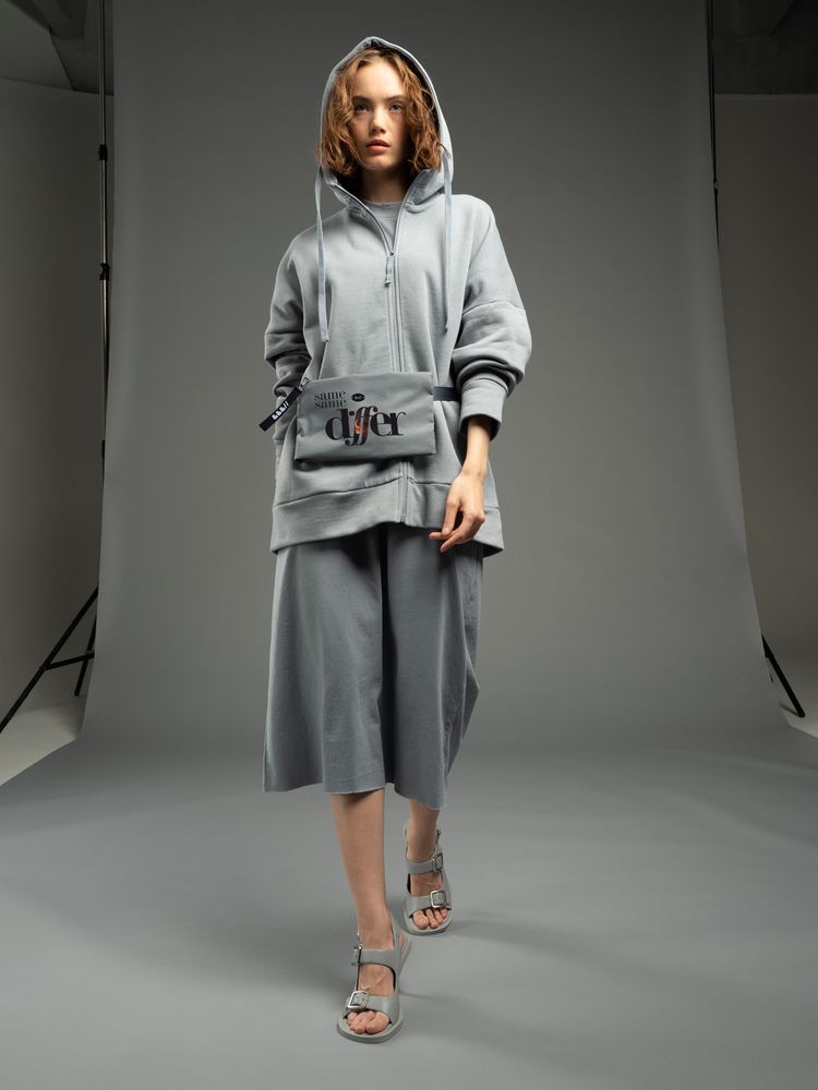 Поясная сумка W2, серая — изображение 13