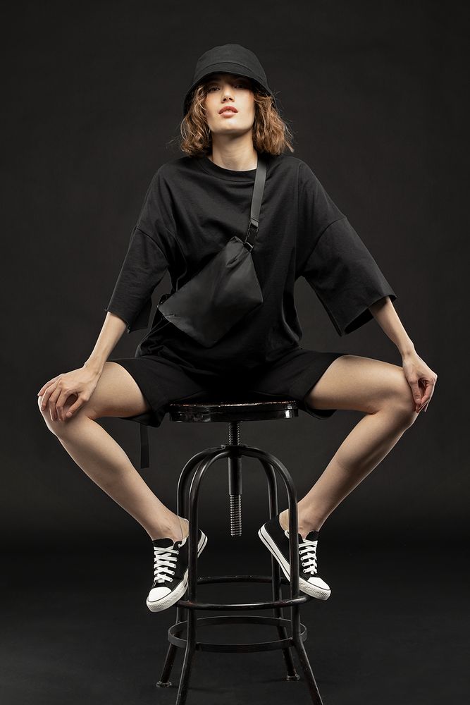 Поясная сумка W1, черная — изображение 3