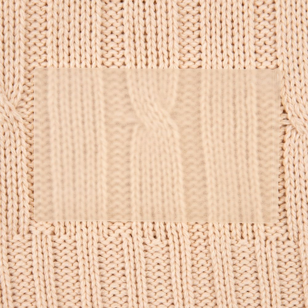 Лейбл из ПВХ Dzeta, ХL, прозрачный — изображение 4