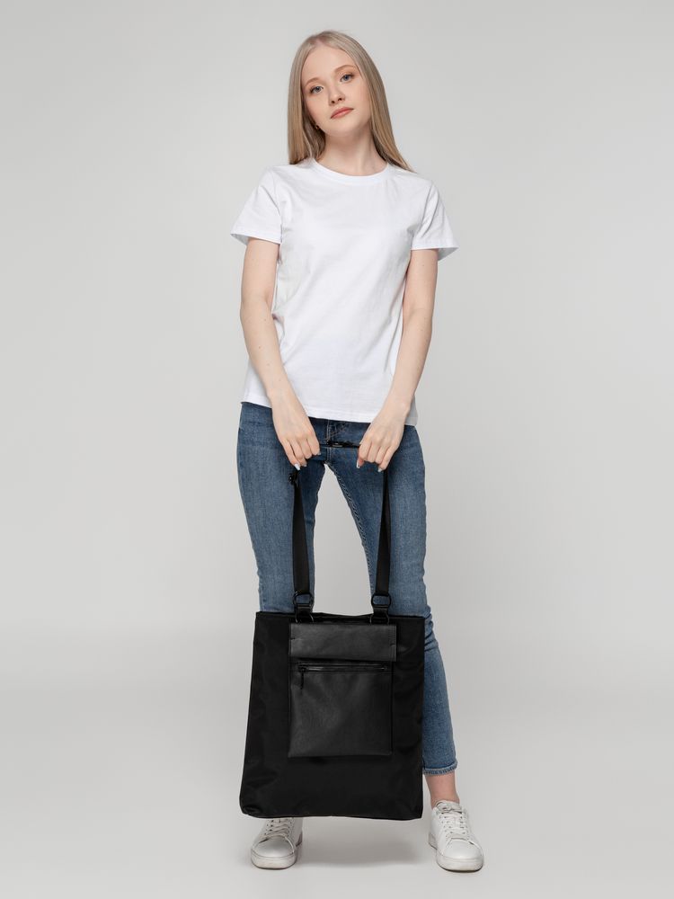 Рюкзак-трансформер ringLink с отстегивающимся карманом, черный — изображение 9