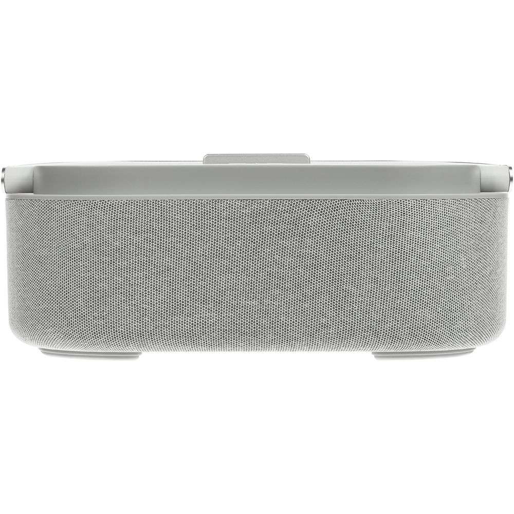 Колонка с часами и беспроводной зарядкой Veske, серая — изображение 6