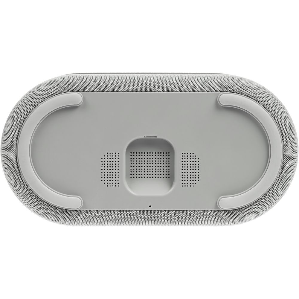 Колонка с часами и беспроводной зарядкой Veske, серая — изображение 8