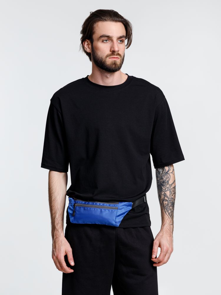 Спортивная поясная сумка Run for Fun, синяя — изображение 8