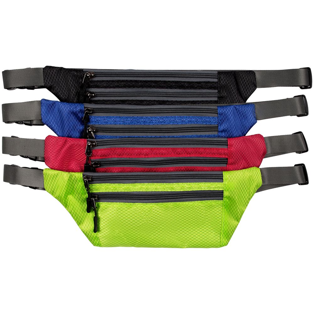 Спортивная поясная сумка Run for Fun, синяя — изображение 6