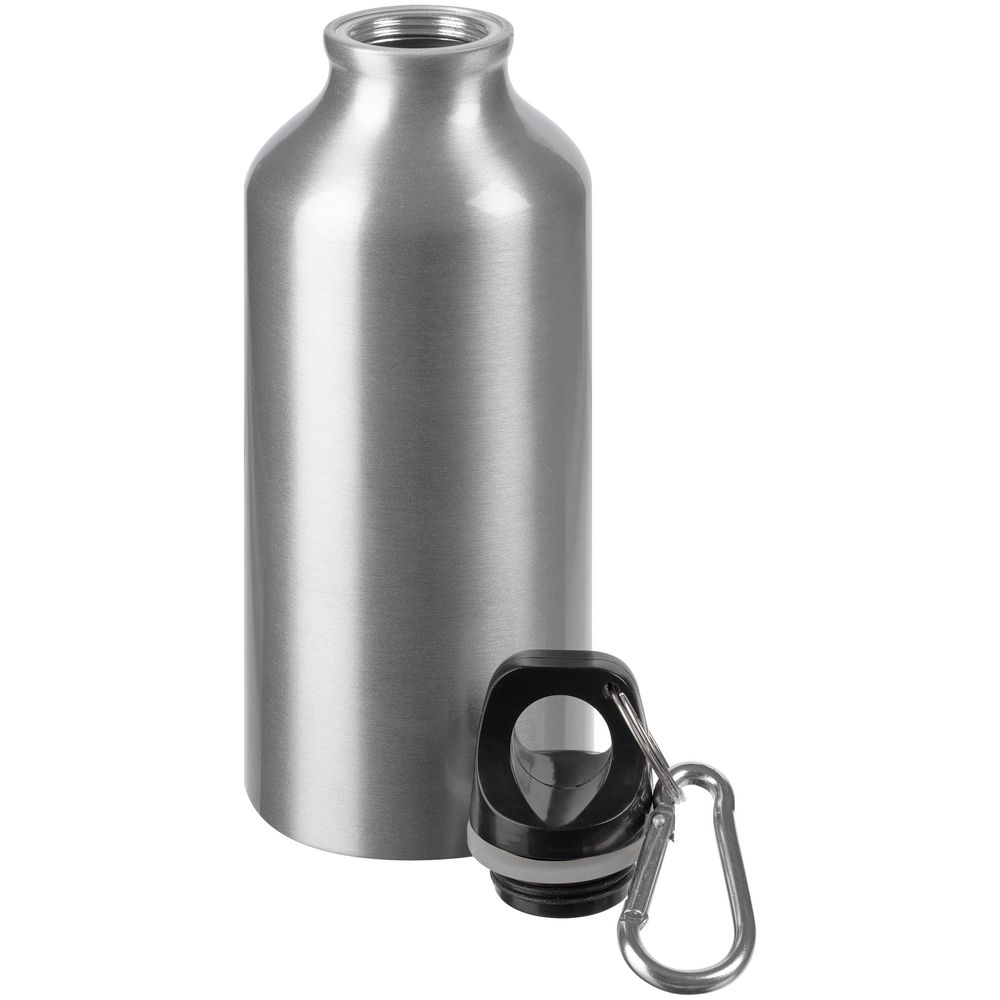 Бутылка для воды Funrun 400, серебристая — изображение 3