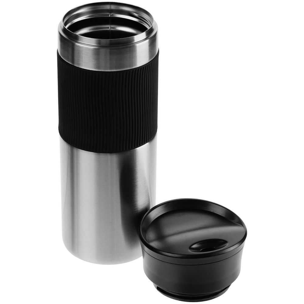 Термостакан Tralee XL, серебристый — изображение 5