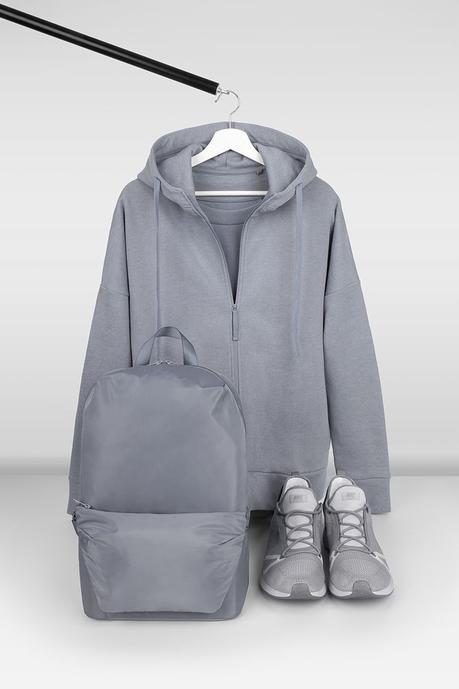 Толстовка унисекс H3, серая — изображение 13