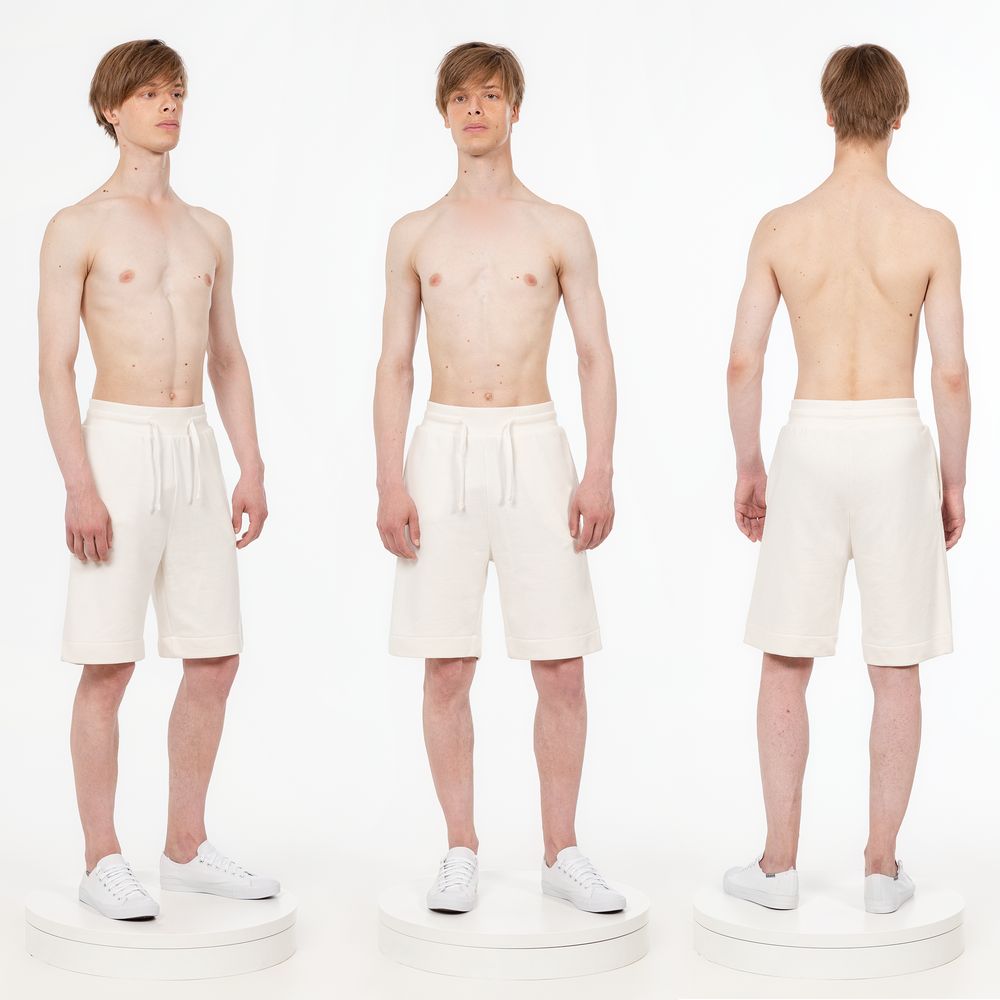 Шорты J3, молочно-белые — изображение 6