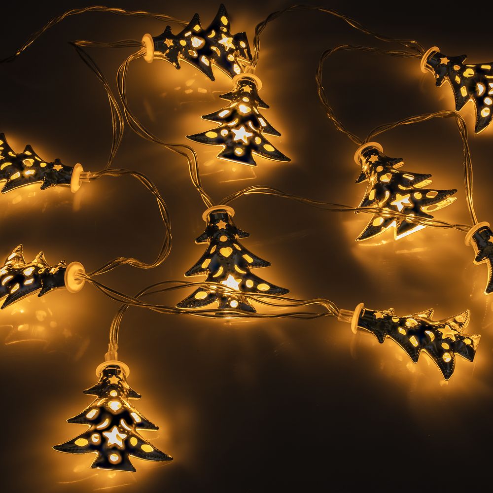 Светодиодная гирлянда Silver Lights, серебристая — изображение 3