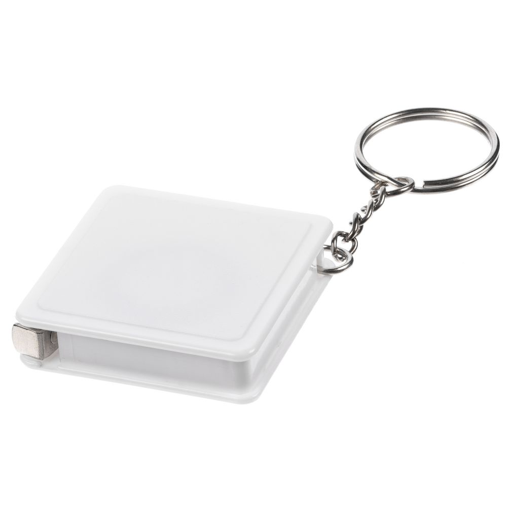 Брелок с рулеткой Square, ver.2, белый — изображение 3
