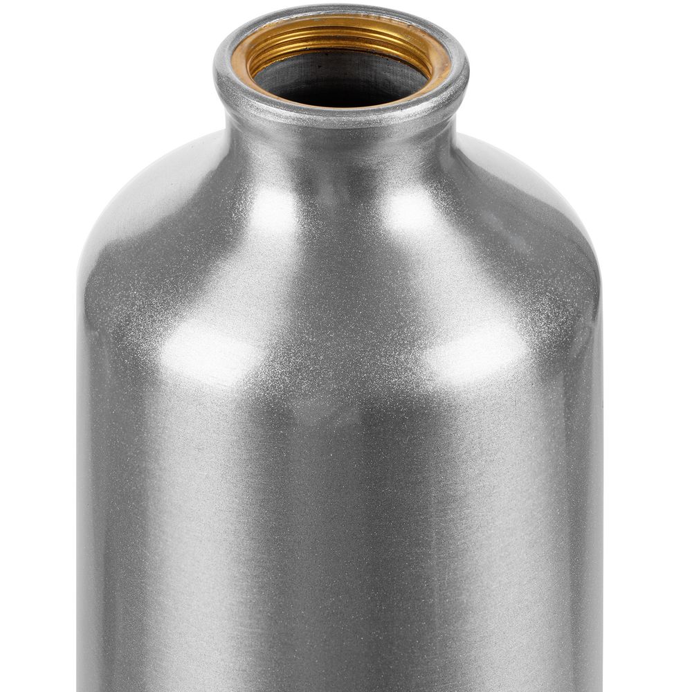 Бутылка для воды под сублимацию Alumni, серебристая — изображение 3