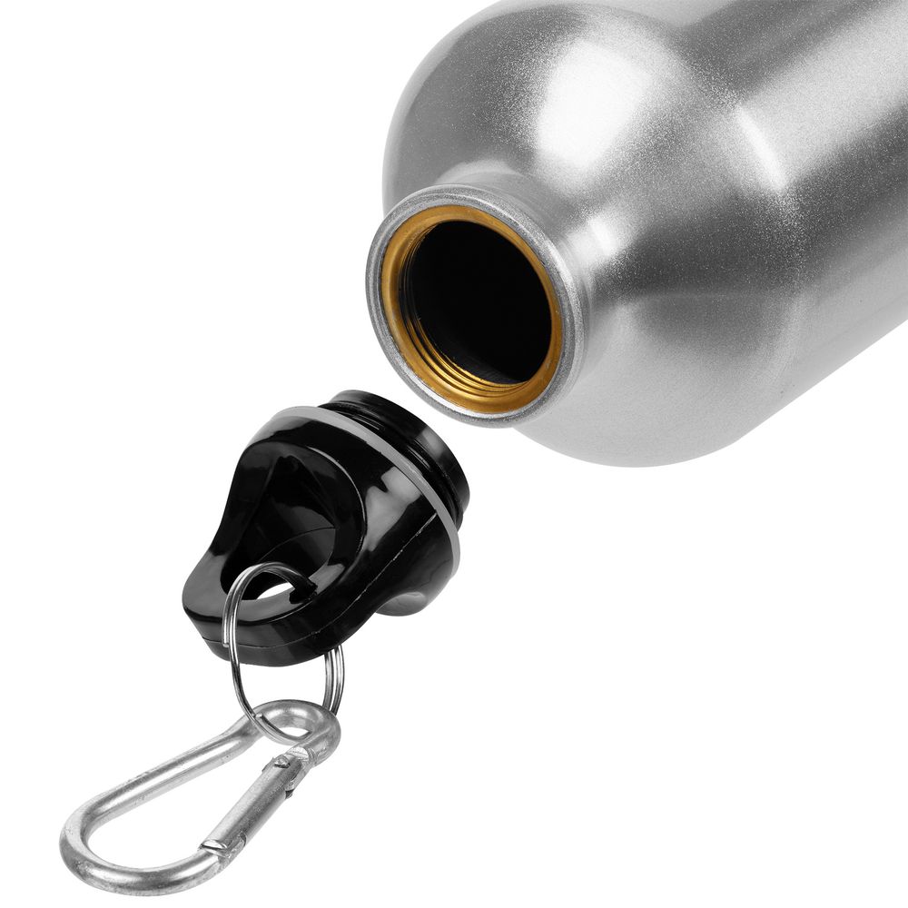 Бутылка для воды под сублимацию Alumni, серебристая — изображение 4