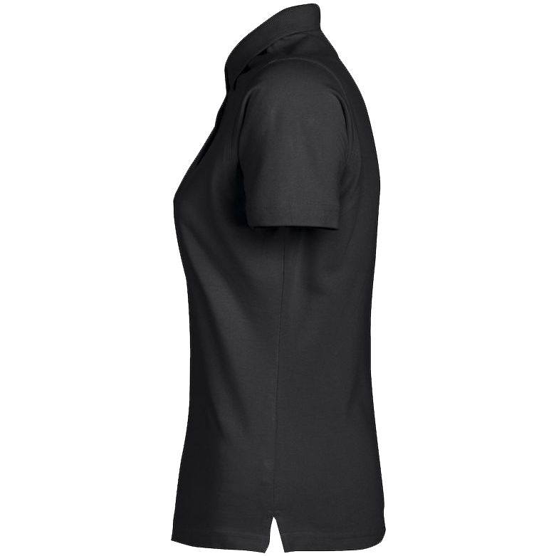 Рубашка поло женская Surf Lady, черная — изображение 4