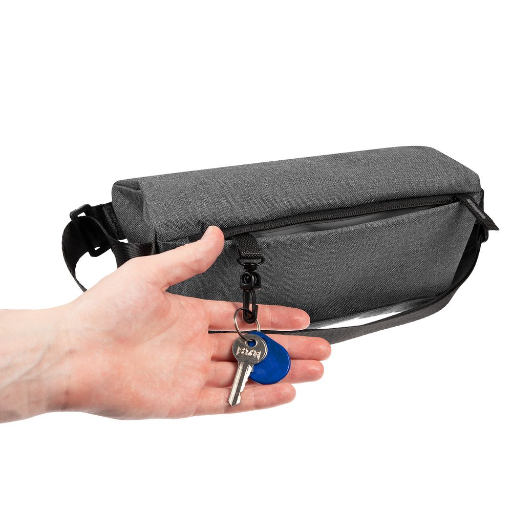 Поясная сумка Remark L, серая — изображение 10