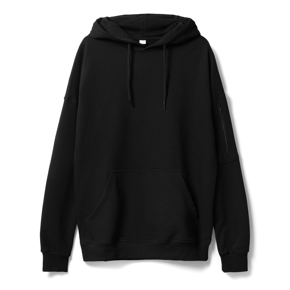 Худи унисекс Hand Some, черное — изображение 3