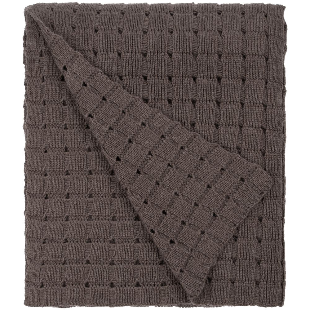 Плед Exquisito, коричневый — изображение 4