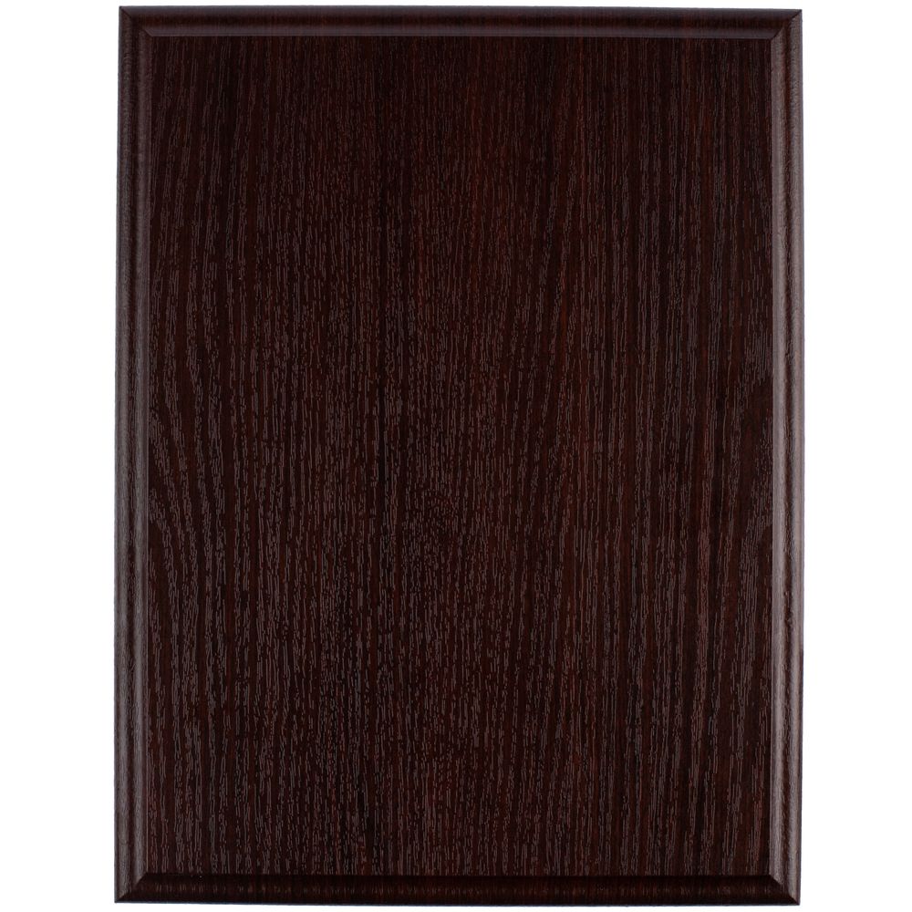 Плакетка Plaque, большая, вишня c серебристой пластиной — изображение 3