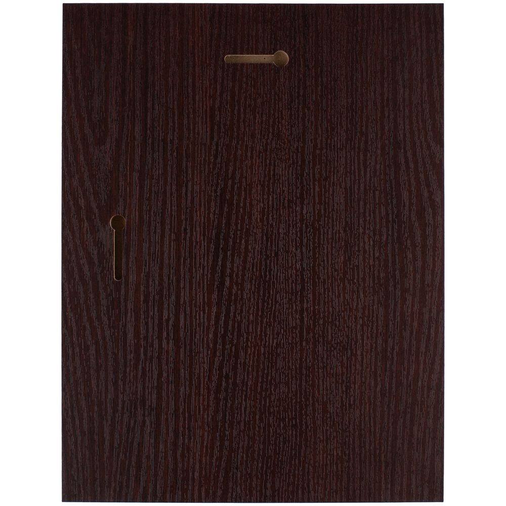 Плакетка Plaque, большая, вишня c серебристой пластиной — изображение 4