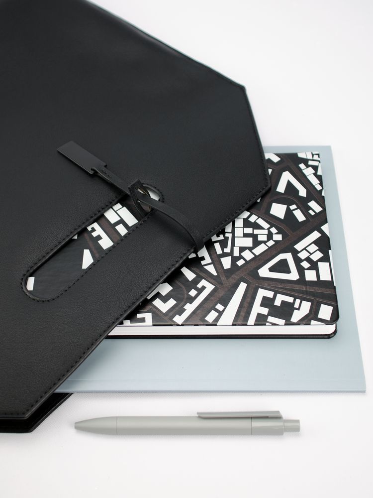 Сумка-папка Romance, черная — изображение 8