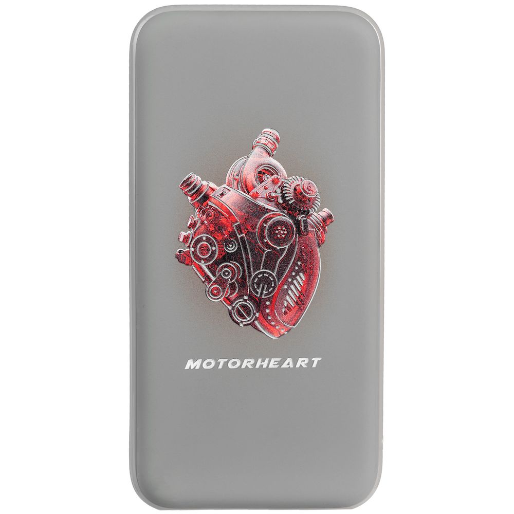 Аккумулятор с подсветкой markBright City, 10000 мАч, серый — изображение 8