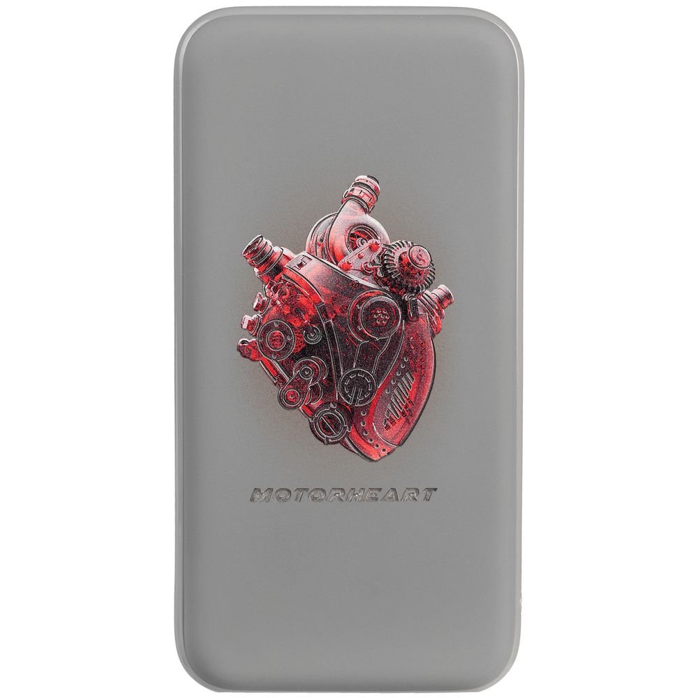 Аккумулятор с подсветкой markBright City, 10000 мАч, серый — изображение 7