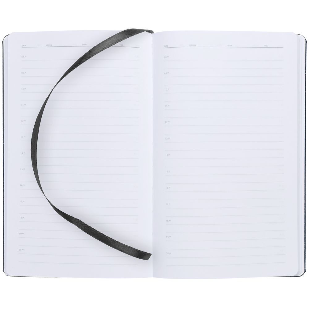 Ежедневник Nova, недатированный, черный — изображение 6