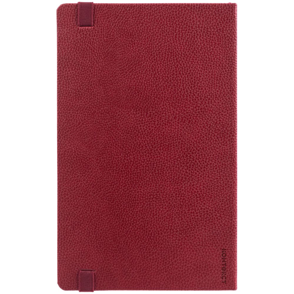 Ежедневник Nova Round, недатированный, красный — изображение 5