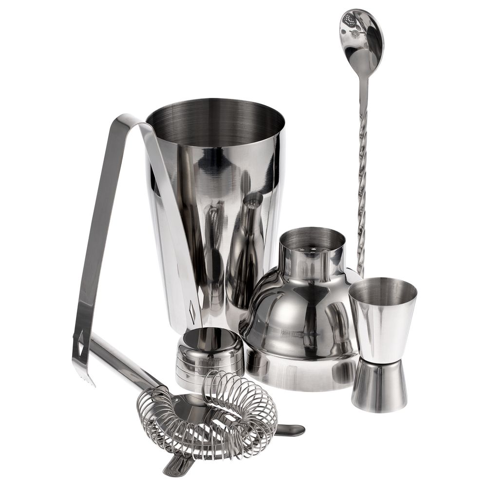 Набор для приготовления коктейлей Troubleshooter, серебристый — изображение 3