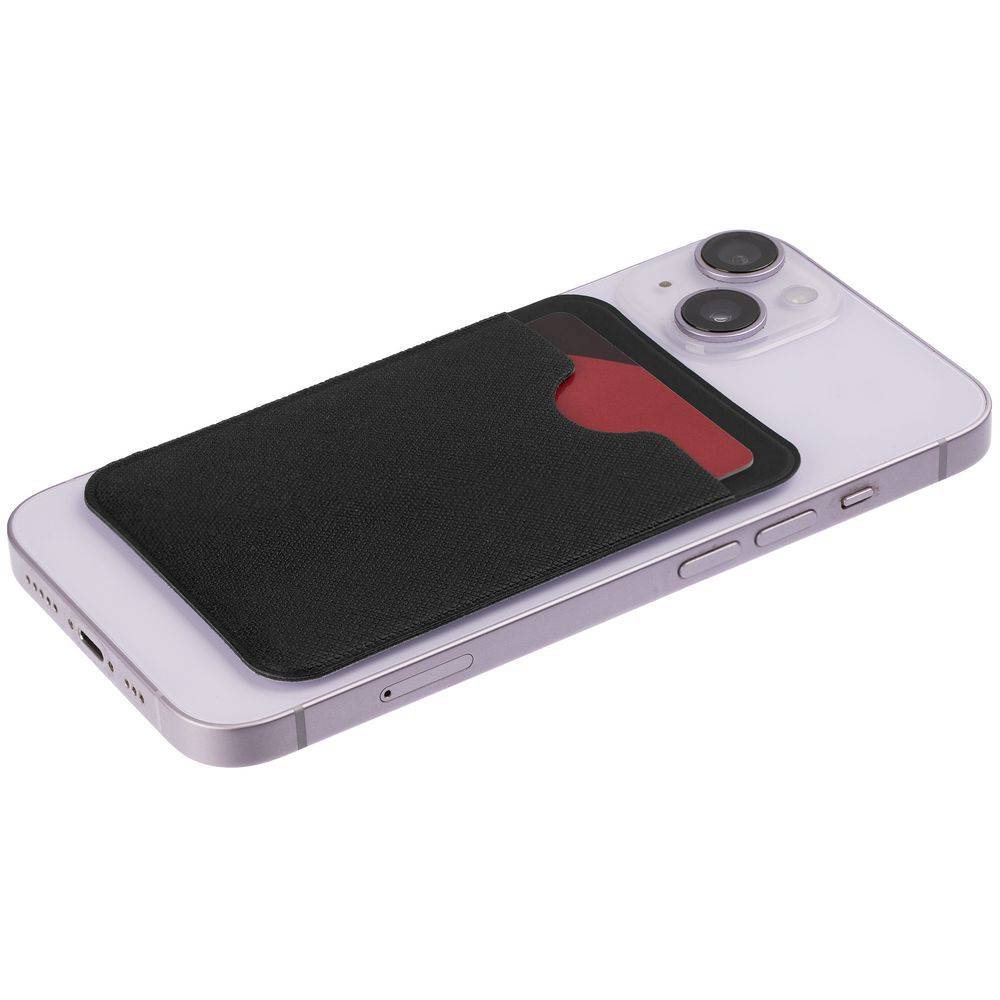 Чехол для карты на телефон Devon, черный — изображение 4