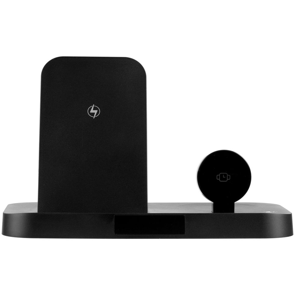 Зарядная станция с часами Clock Nest, черная — изображение 6