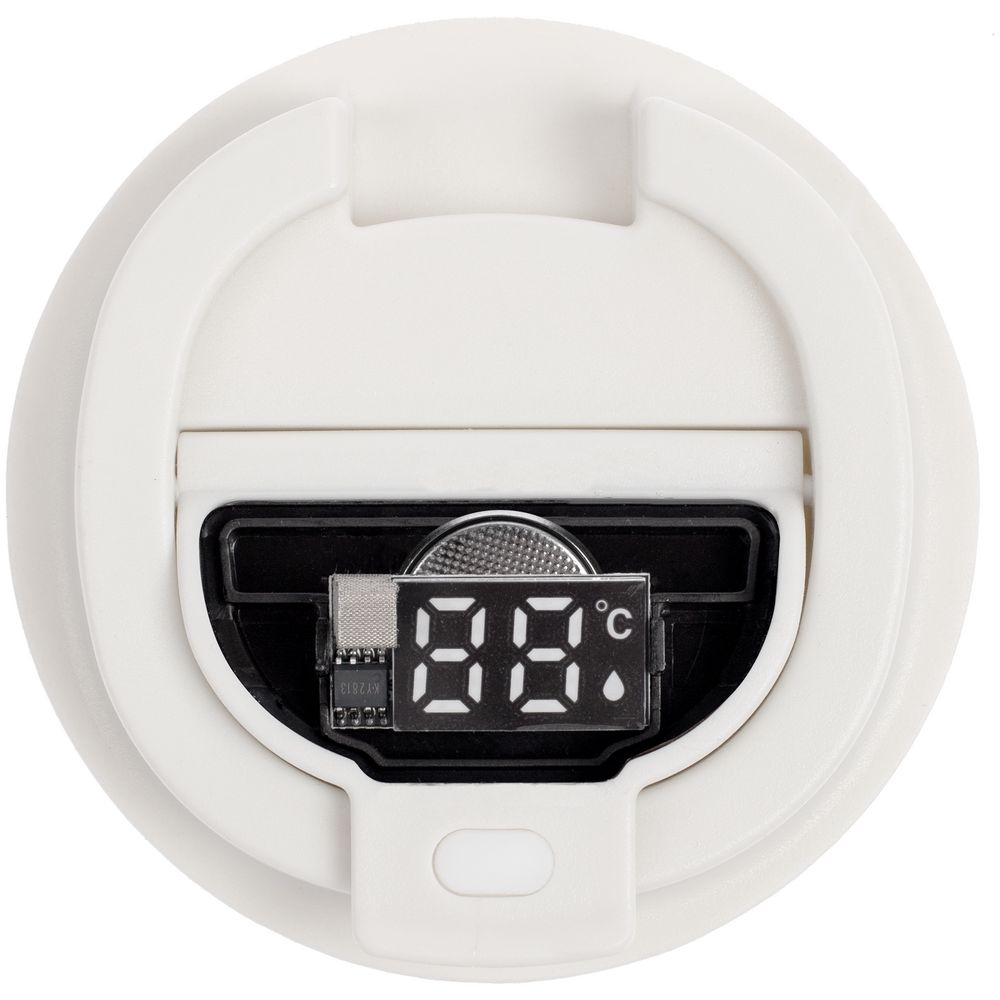 Смарт-стакан с заменяемой батареей tellMug, ver.2, молочно-белый — изображение 10