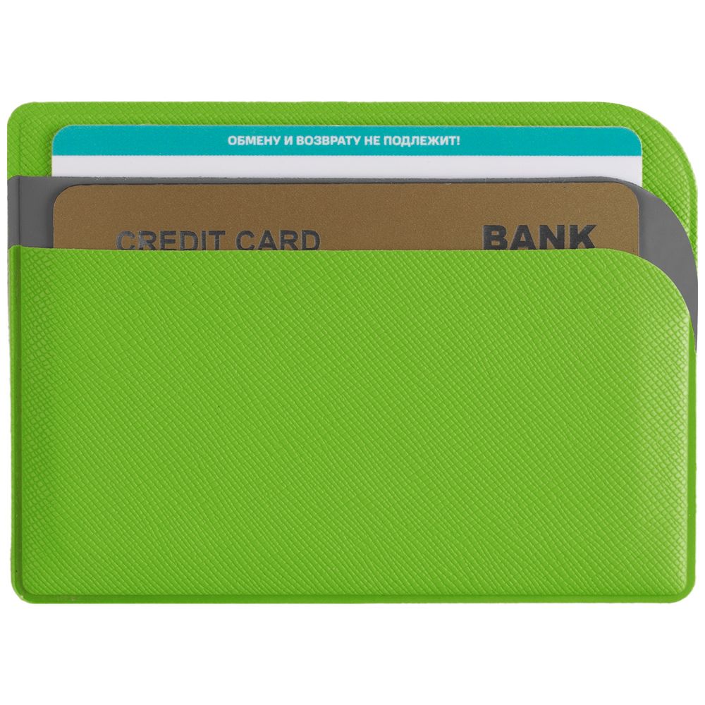 Чехол для карточек Dual, зеленый — изображение 5