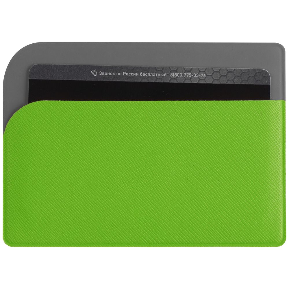 Чехол для карточек Dual, зеленый — изображение 6