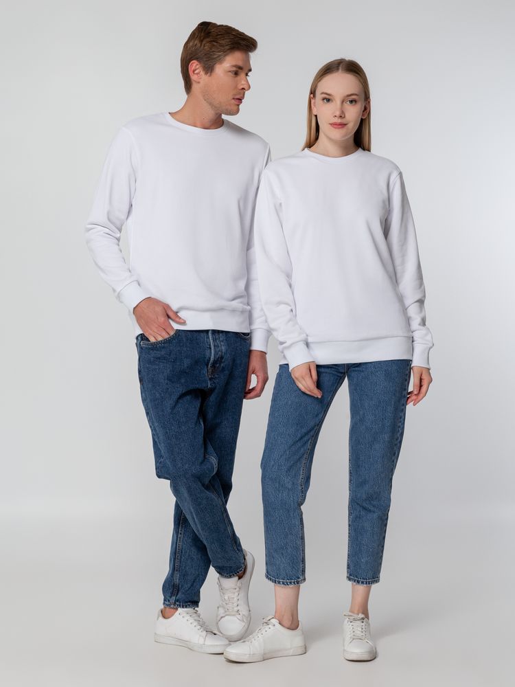 Свитшот унисекс Sublimatism, белый — изображение 13