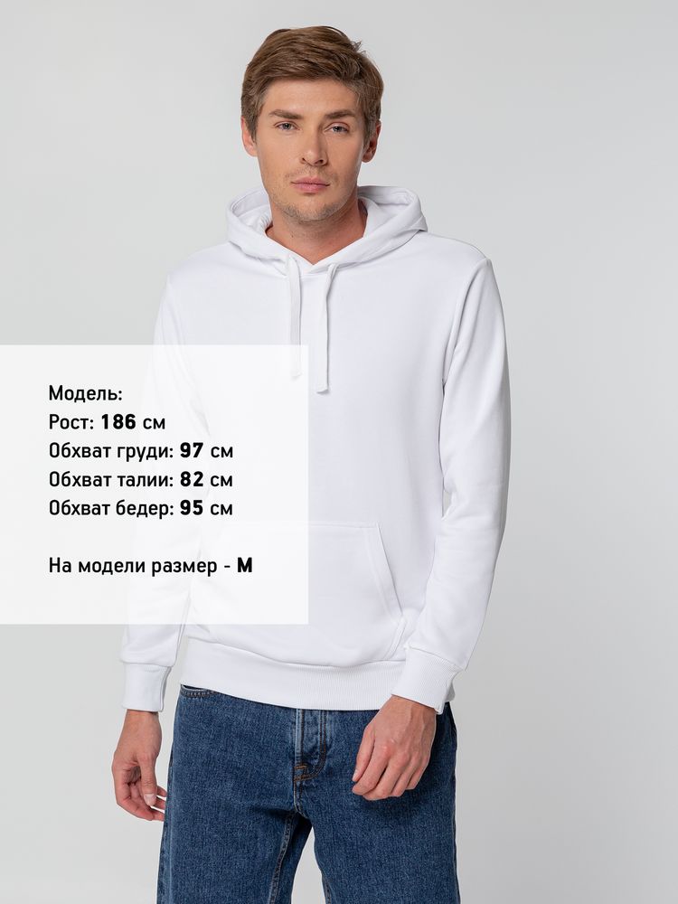 Худи унисекс Sublimatism, белое — изображение 7