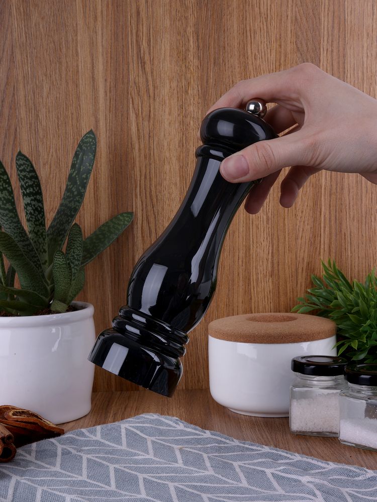 Механическая мельница для специй Gambit, черная — изображение 6